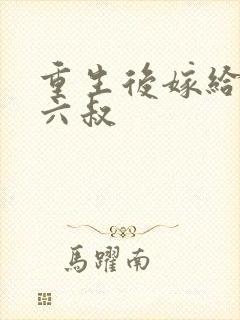 重生后嫁给前夫六叔