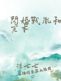 闪婚战胤和海彤完本