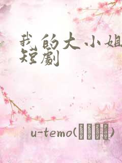 我的大小姐老婆短剧