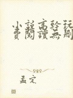 小说高干玩物免费阅读无删减版