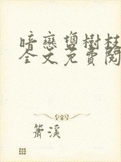 暗恋盐树枝小说全文免费阅读