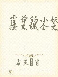 霍爷的小妖精又撩又飒全文阅读