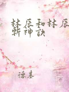 林辰和林辰九天斩神诀