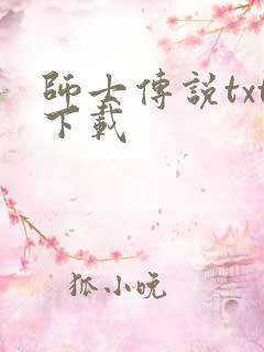 师士传说txt下载