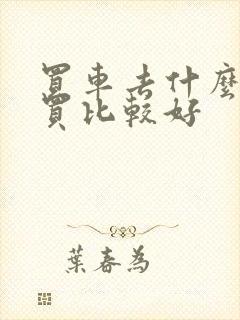 买车去什么地方买比较好