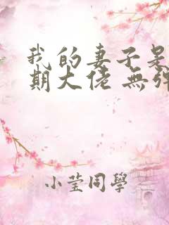 我的妻子是大乘期大佬 无弹窗