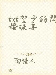 txt贺少的闪婚暖妻