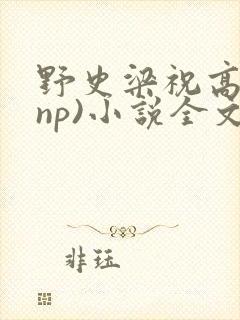 野史梁祝高h(np)小说全文