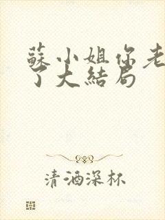 苏小姐你老公掉了大结局