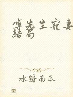 傅先生宠妻无度结局