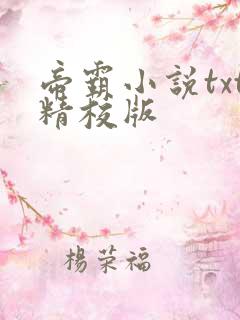 帝霸小说txt精校版