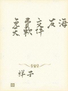 免费交友海外聊天软件