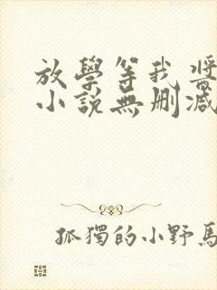 放学等我酱子贝小说无删减版