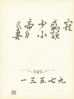 《帝少盛宠呆萌妻》小说