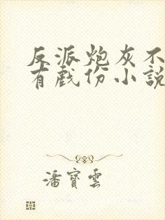 反派炮灰不能没有戏份小说