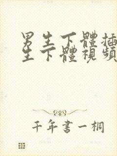 男生下体插入女生下体视频软件