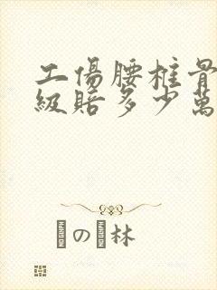 工伤腰椎骨折9级赔多少万