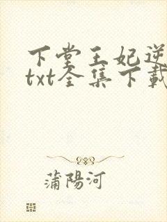 下堂王妃逆袭记txt全集下载