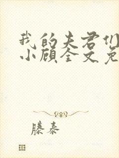 我的夫君们by小顾全文免费阅读