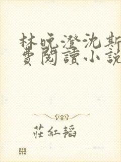 林晚澄沈斯宸免费阅读小说