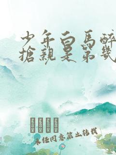 少年白马醉春风抢亲是第几集