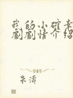 我的小确幸电视剧剧情介绍