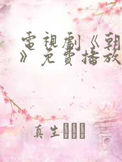 电视剧《朝雪录》免费播放