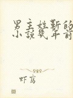 男主姓靳的全部小说几年前的