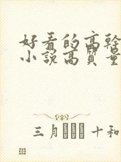 好看的高干言情小说高质量文笔好