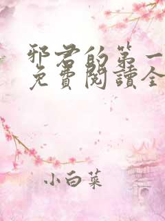 邪君的第一宠妃免费阅读全文