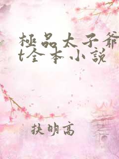 极品太子爷txt全本小说