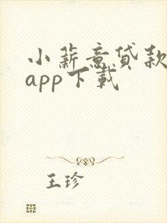 小薪意贷款借款app下载