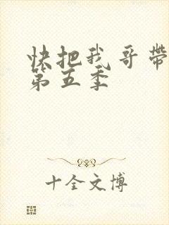 快把我哥带走 第五季