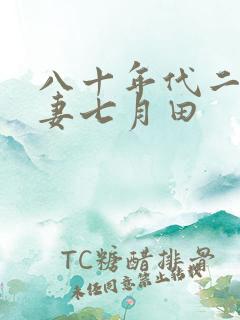八十年代二婚夫妻七月田