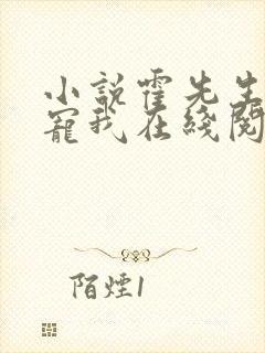 小说霍先生乖乖宠我在线阅读