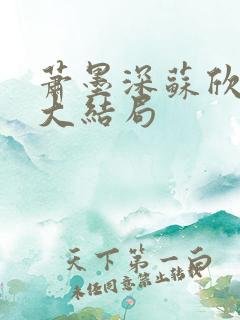 萧墨深苏欣番外大结局