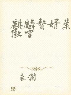 麒麟赘婿叶辰沈傲雪