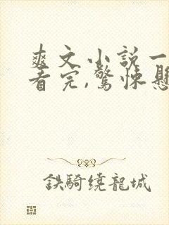 爽文小说一口气看完,惊悚悬疑恐怖