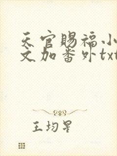 天官赐福小说全文加番外txt