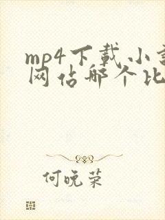 mp4下载小说网站哪个比较好