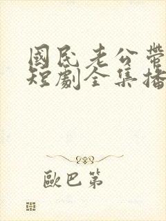 国民老公带回家短剧全集播放