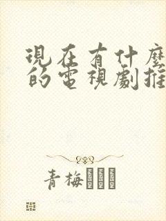 现在有什么好看的电视剧推荐一下