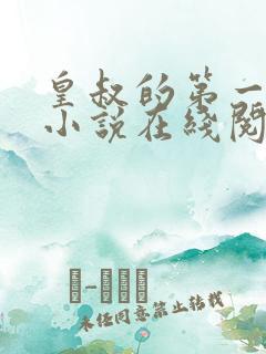 皇叔的第一宠妃小说在线阅读