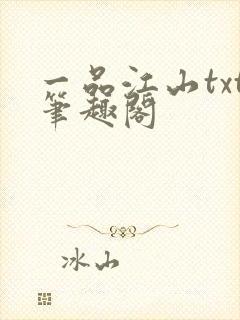 一品江山txt笔趣阁