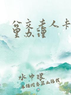 公交老人卡在哪里办理