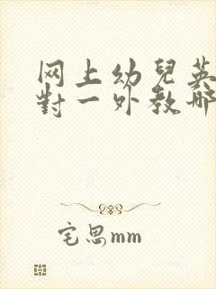 网上幼儿英语一对一外教哪家机构好