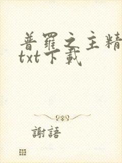 普罗之主精校版txt下载