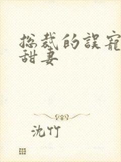 总裁的误宠替身甜妻