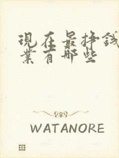 现在最挣钱的行业有哪些