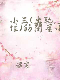 小三(出轨,上位)的闺蜜小说